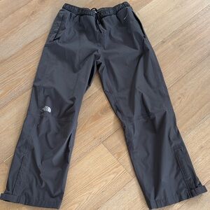 The North Face Men's Charcoal Cargo Pants waterproof and lined